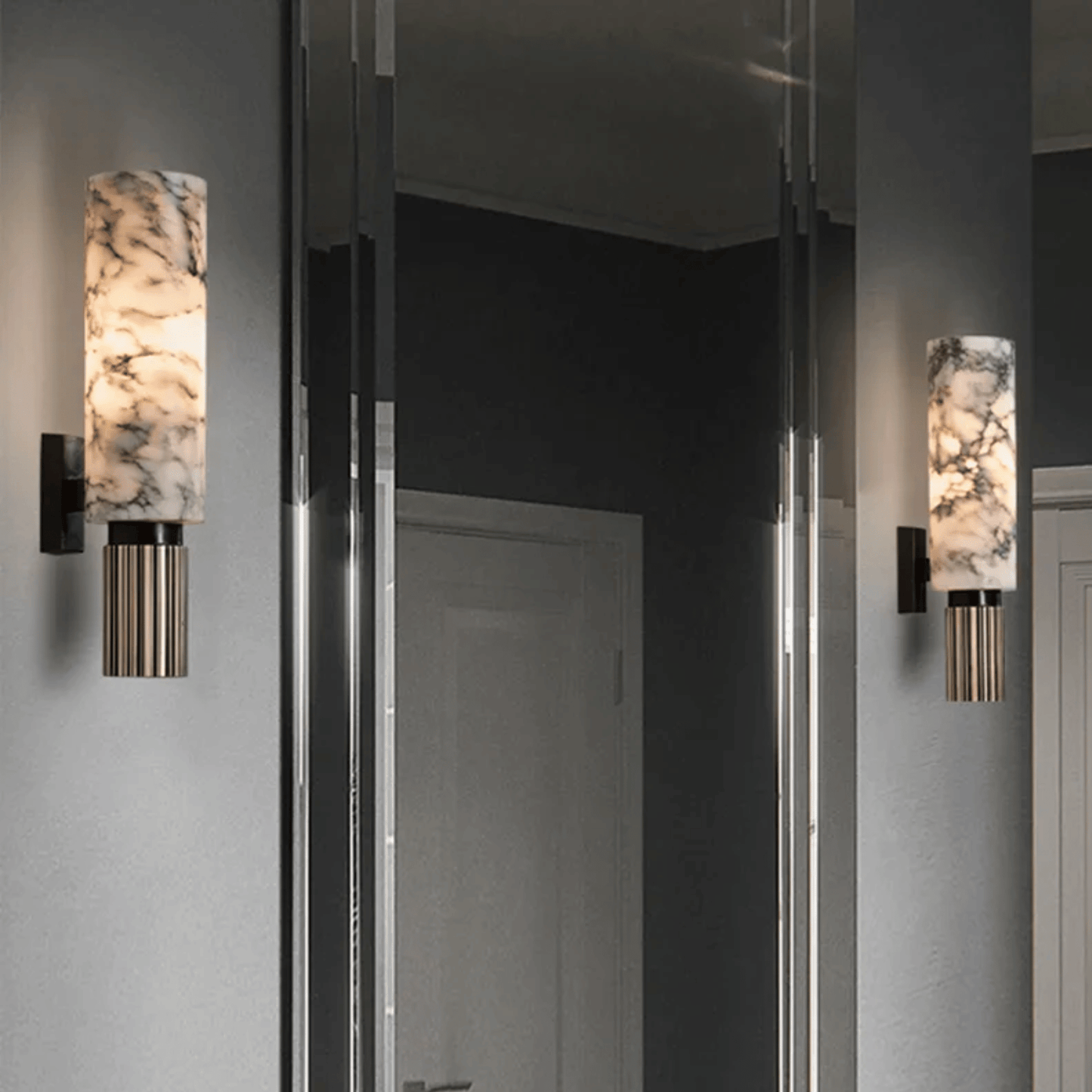 Velmora Halo: Elegant Bedside Wall Lamp