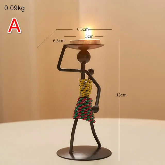 AmbianceIron – Luxury Candle Holder with Authentic Vintage Charm