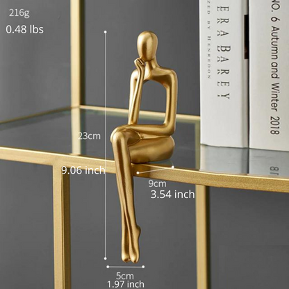DecoraForm – Abstract Bookshelf Figures with Artistic Appearance