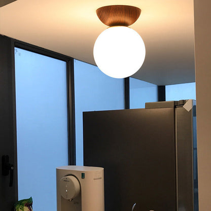 Renji Japanese-Style LED Ceiling Light — Sleek, Ambient Illumination for Any Space