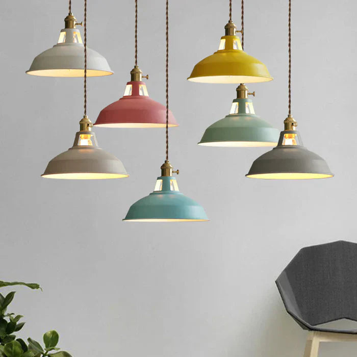 IronGlow Industrial Retro Pendant Lamp - Vintage Loft Lighting