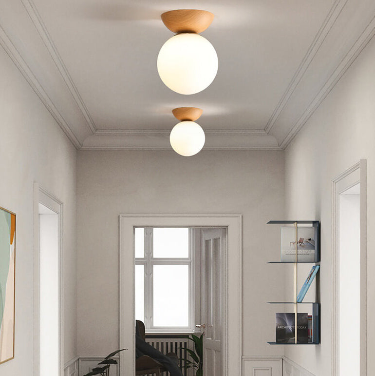 Renji Japanese-Style LED Ceiling Light — Sleek, Ambient Illumination for Any Space
