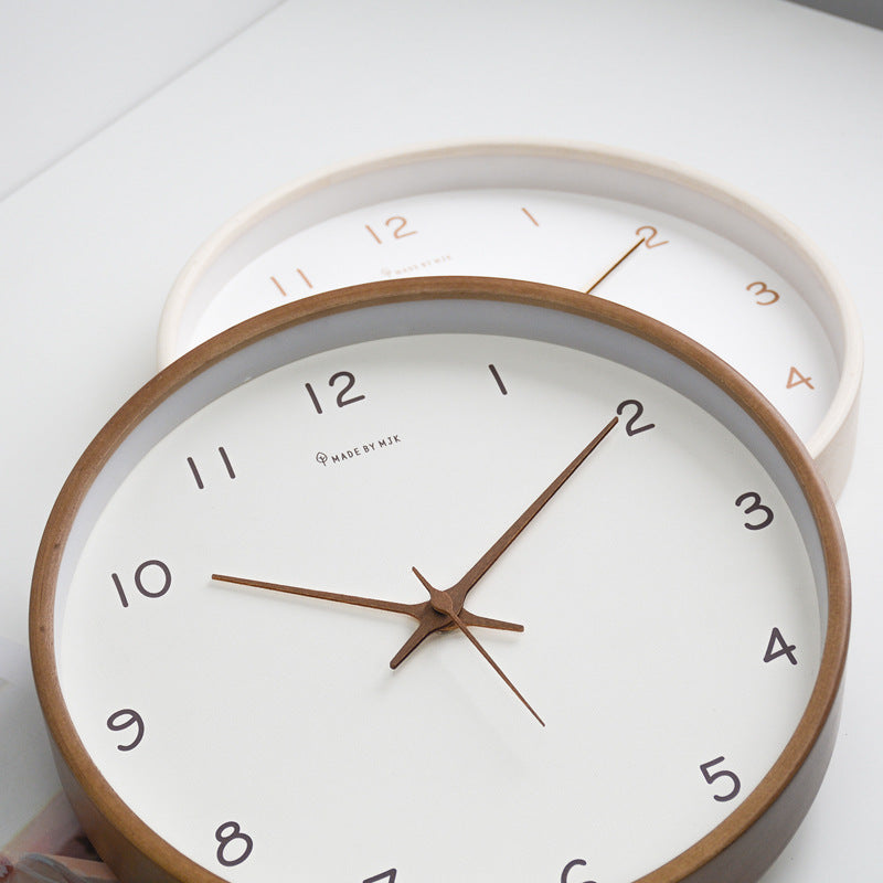 TimberTime - Silent Wooden Wall Clock