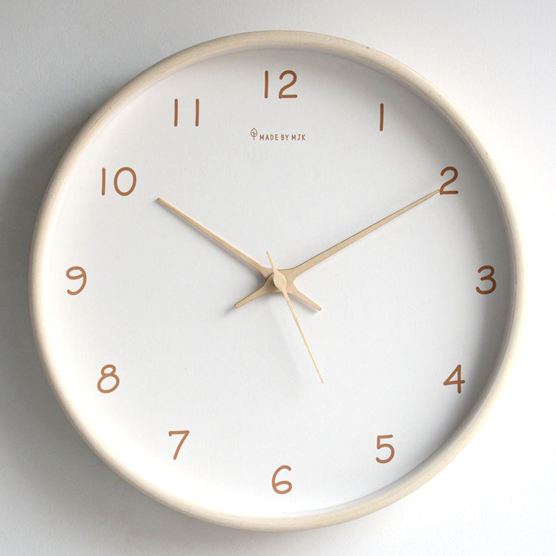 TimberTime - Silent Wooden Wall Clock