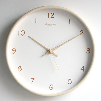 TimberTime - Silent Wooden Wall Clock