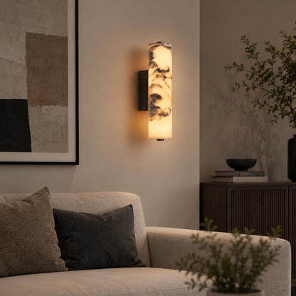 Nero Marble Wall Light - Sleek, Modern Marble Wall Lamp