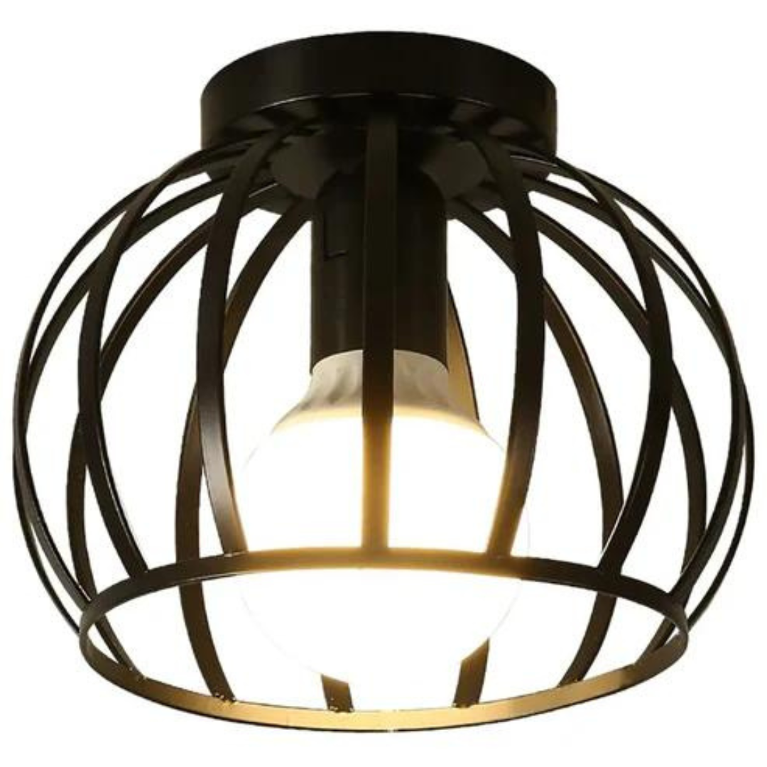 ForgeLight Open-Design Industrial Ceiling Light — Trendy, Modern Ceiling Fixture