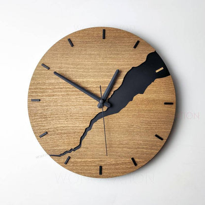TimberTime - Elegant Wooden Wall Clock