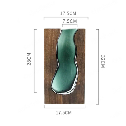 ScandiEdge Minimalist Vase — Timeless Natural Elegance for Modern Spaces