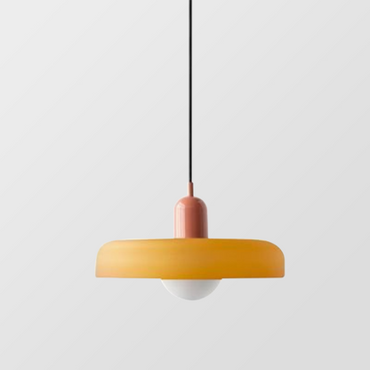 Vibrant Colored Glass Pendant Lamp by BauLume