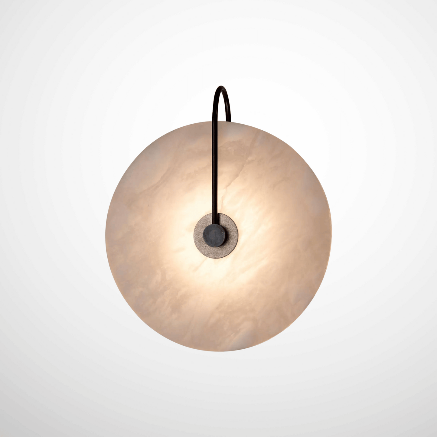 Lunaro Marble Wall Lamp - Elegant Marble Wall Sconce for Modern Interiors