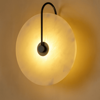 Lunaro Marble Wall Lamp - Elegant Marble Wall Sconce for Modern Interiors