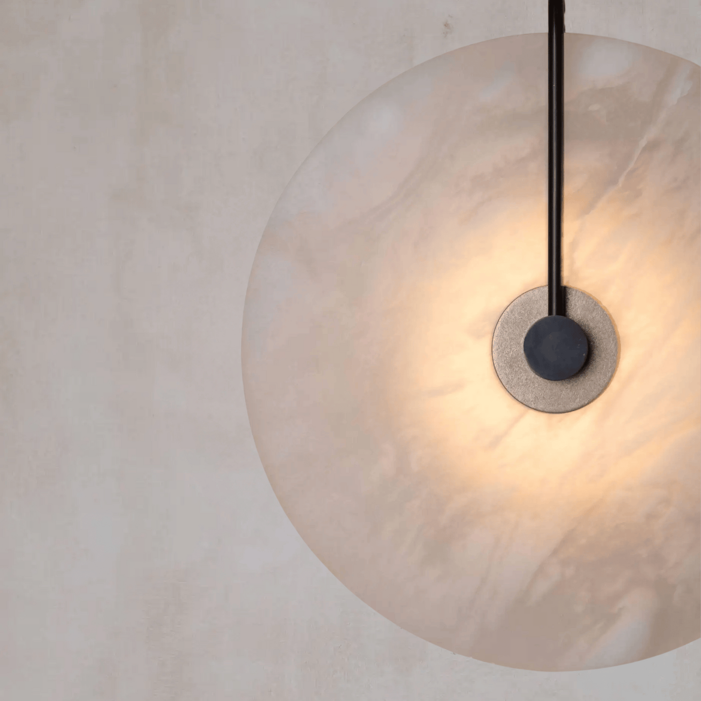 Lunaro Marble Wall Lamp - Elegant Marble Wall Sconce for Modern Interiors