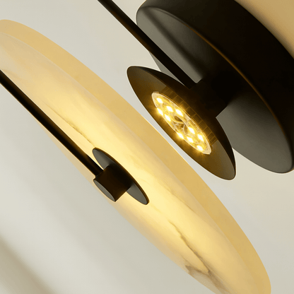 Lunaro Marble Wall Lamp - Elegant Marble Wall Sconce for Modern Interiors