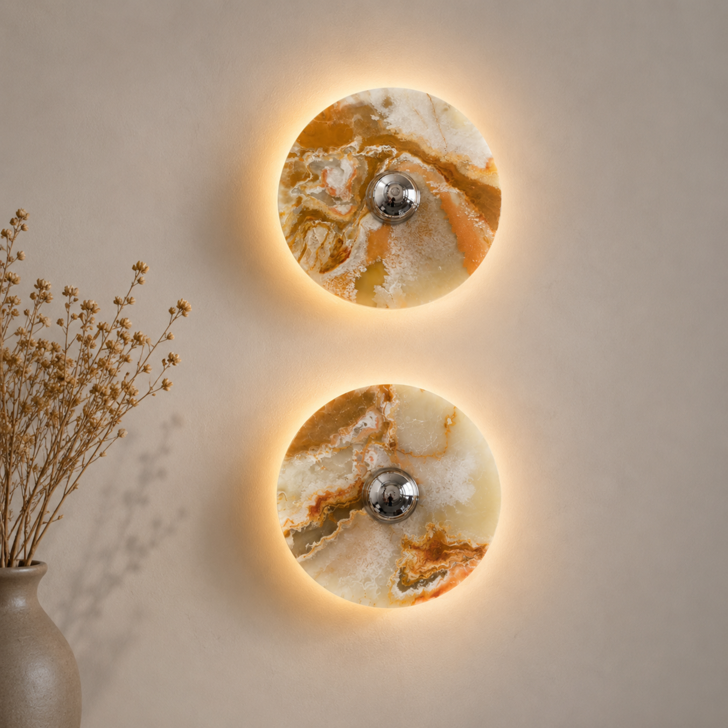 Auralis Jade Wall Sconce - Elegant Jade Glass Wall Light