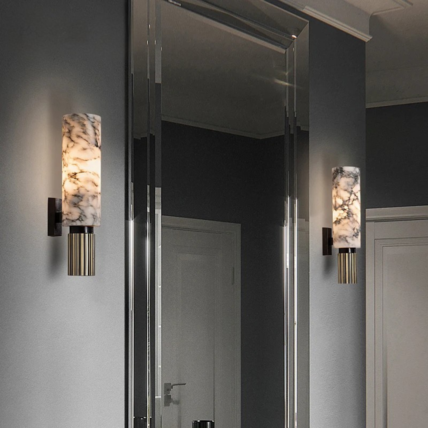 Velmora Halo: Elegant Bedside Wall Lamp