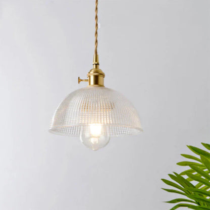 OpulentGlow Glass Pendant Lamp - Elegant Modern Ceiling Light