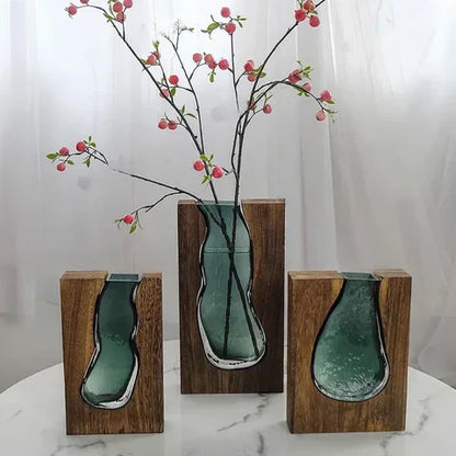 ScandiEdge Minimalist Vase — Timeless Natural Elegance for Modern Spaces