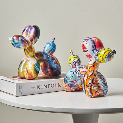 GraffiLuxe – Unique Abstract Statuette with Artistic Flair