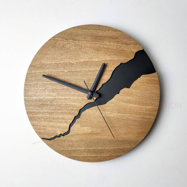 TimberTime - Elegant Wooden Wall Clock