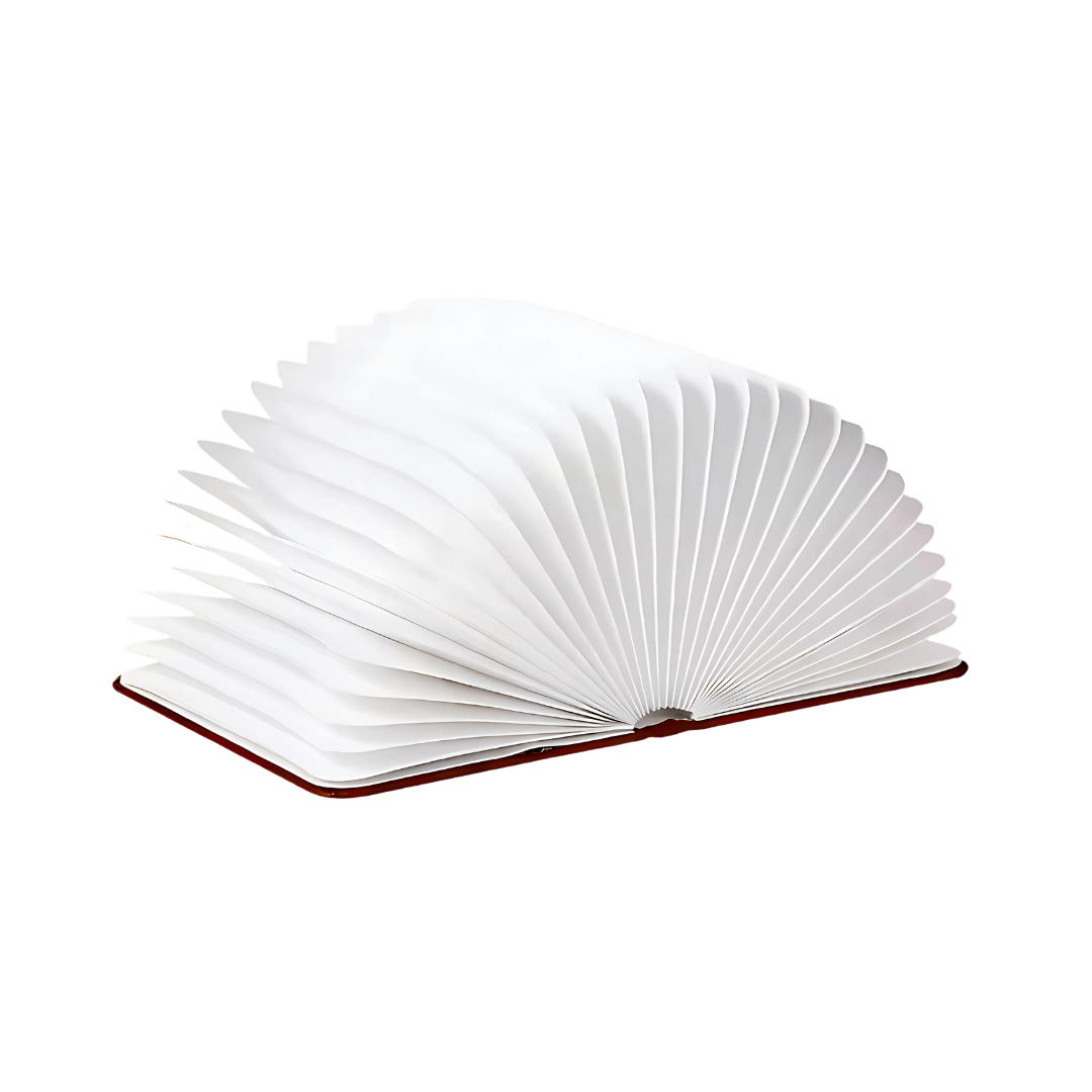 Foldable Book LED Lamp - 360° Rechargeable Ambient Light