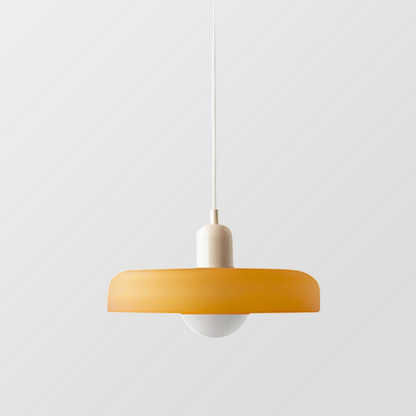 Vibrant Colored Glass Pendant Lamp by BauLume