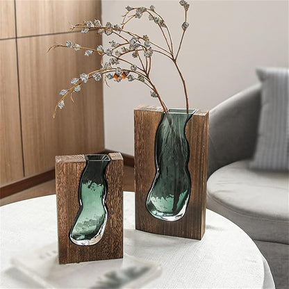 ScandiEdge Minimalist Vase — Timeless Natural Elegance for Modern Spaces