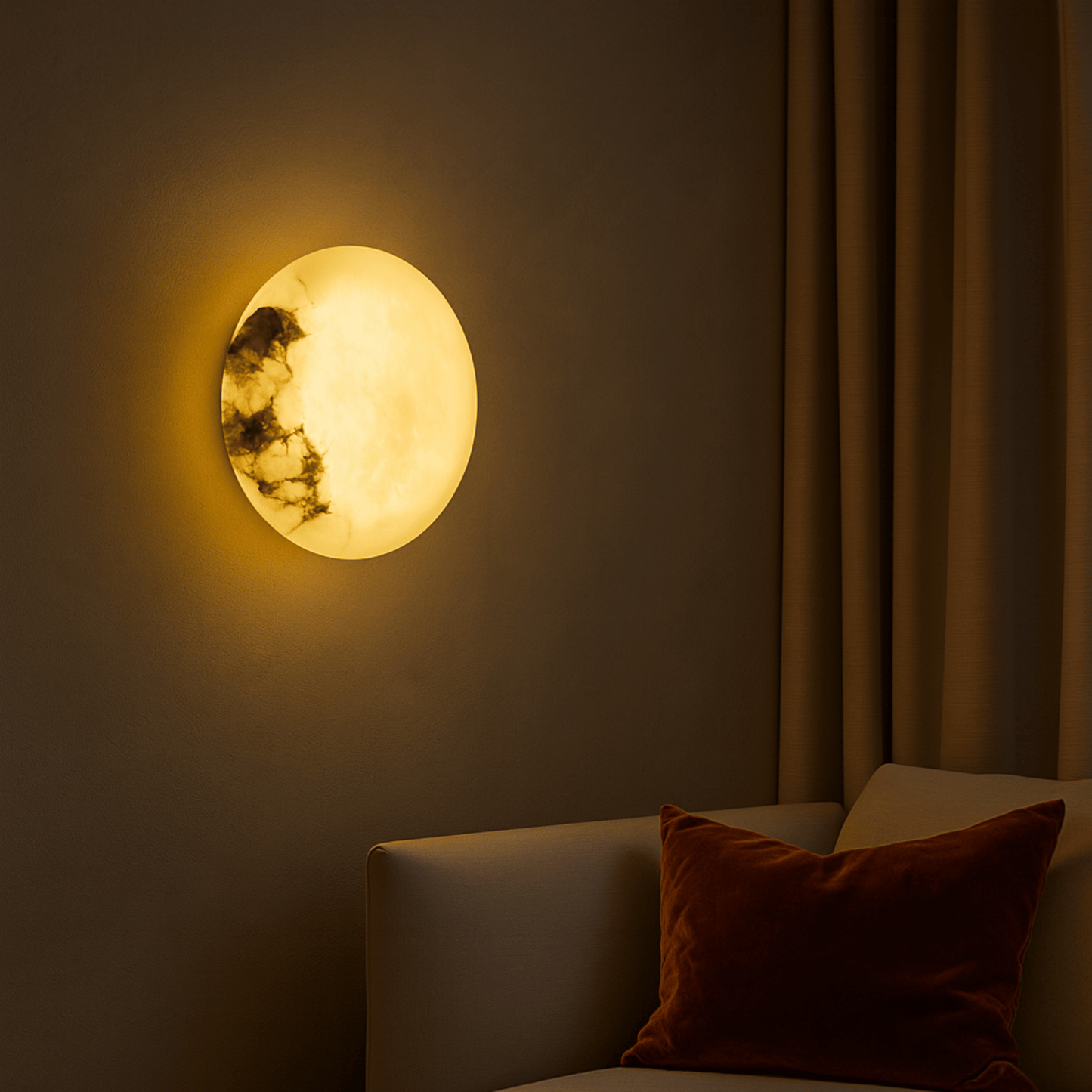 Maravelle Marble Wall Sconce