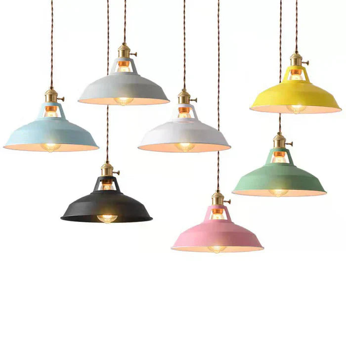 IronGlow Industrial Retro Pendant Lamp - Vintage Loft Lighting