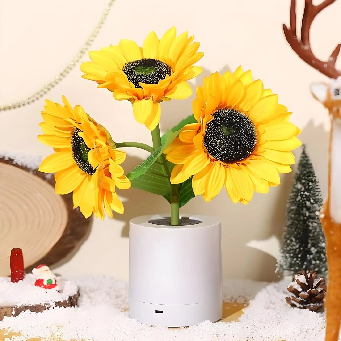 Solaréa Bloom – Elegant LED Table Lamp in Flower Design for an Atmospheric Interior