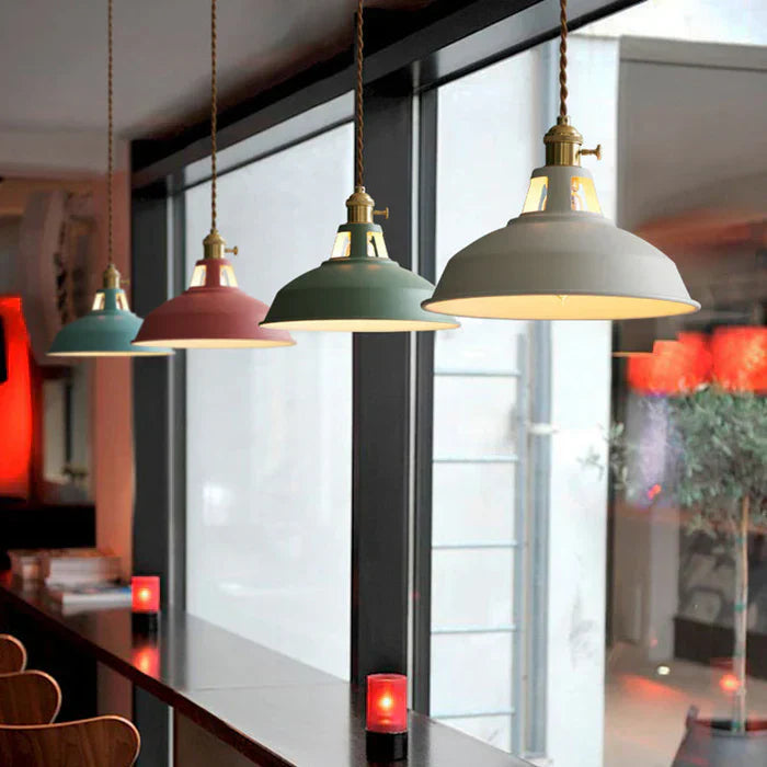 IronGlow Industrial Retro Pendant Lamp - Vintage Loft Lighting