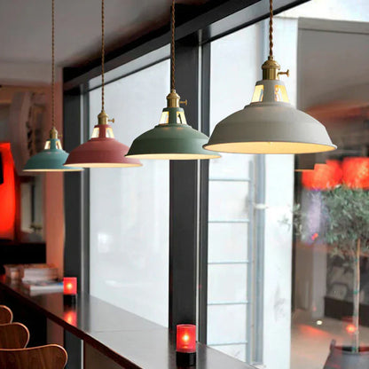 IronGlow Industrial Retro Pendant Lamp - Vintage Loft Lighting