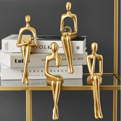 DecoraForm – Abstract Bookshelf Figures with Artistic Appearance