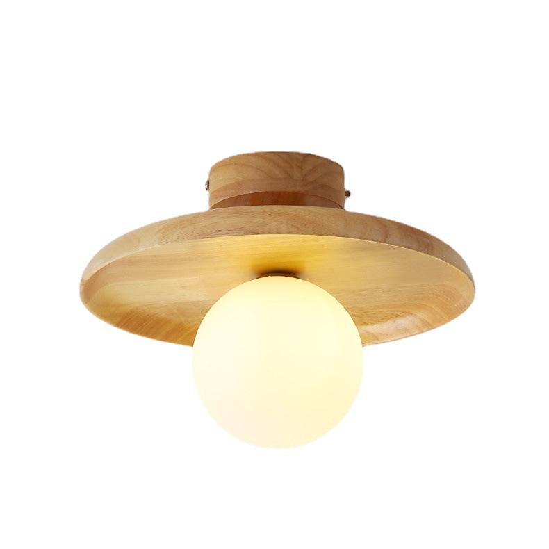 Chic Japanese Ceiling Light with Modern Minimalist Design
