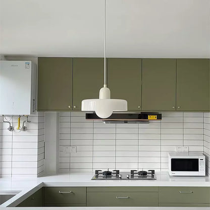 Vibrant Colored Glass Pendant Lamp by BauLume