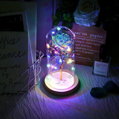 RoseVive – Exquisite Eternal Rose Enclosed in a Gleaming Glass Dome