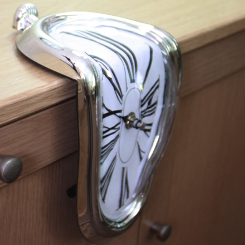 DaliTime – Artistic Melting Clock with Iconic Elegant for Table or Shelf