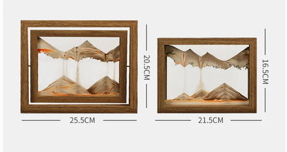 ZenFlow Luxury Rotating Sand Art for a Calming Interior