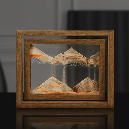 ZenFlow Luxury Rotating Sand Art for a Calming Interior