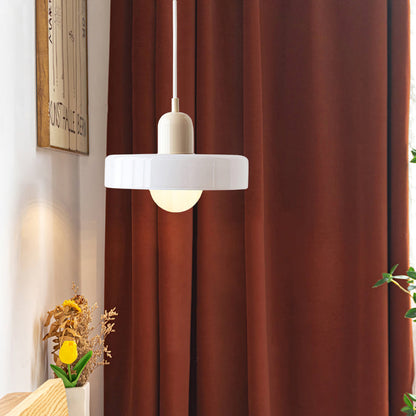 Vibrant Colored Glass Pendant Lamp by BauLume