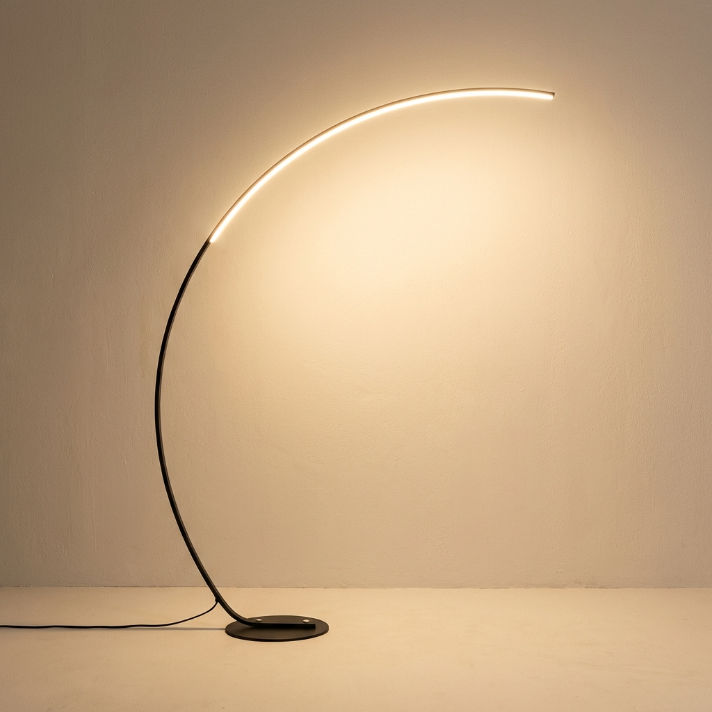 Nordic Modern Tall Floor Lamp – Sleek, Minimalist Lighting for Any Room