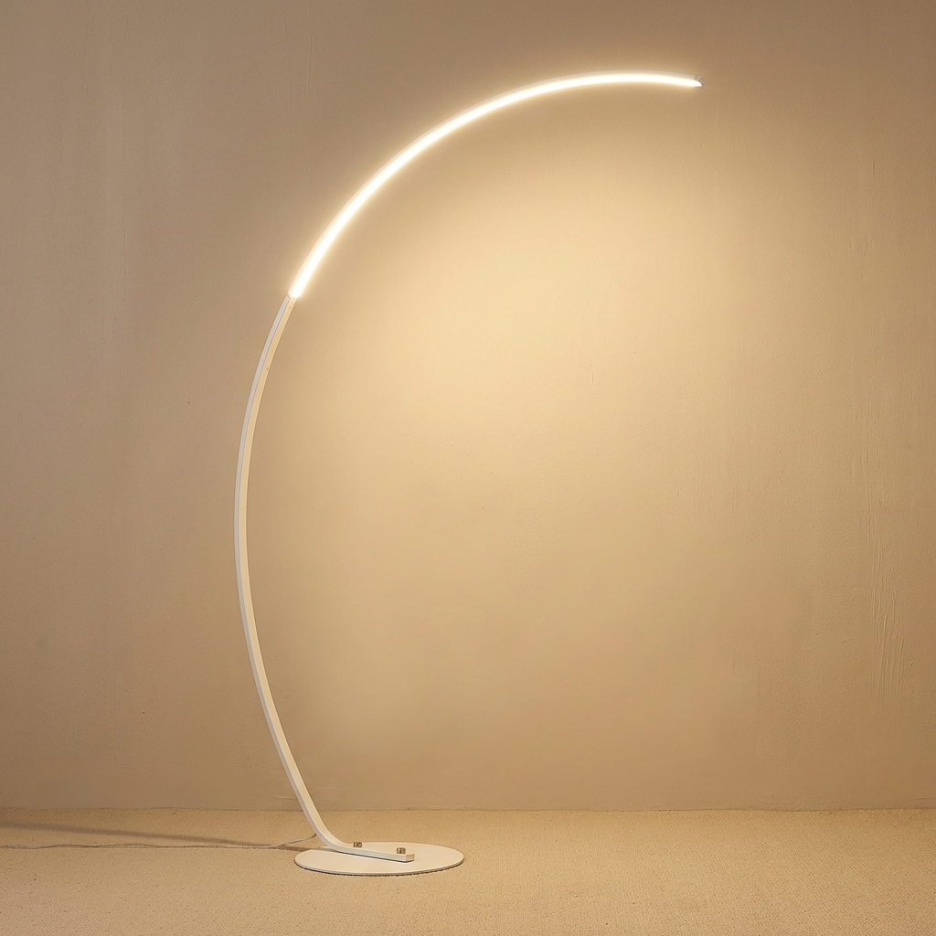 Nordic Modern Tall Floor Lamp – Sleek, Minimalist Lighting for Any Room
