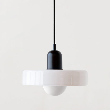 Vibrant Colored Glass Pendant Lamp by BauLume
