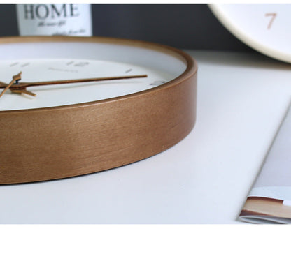 TimberTime - Silent Wooden Wall Clock
