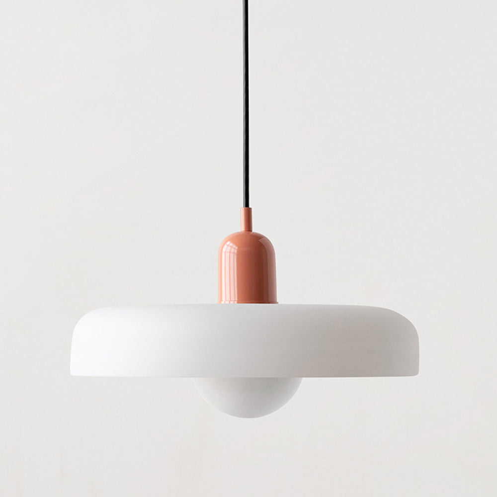 Vibrant Colored Glass Pendant Lamp by BauLume