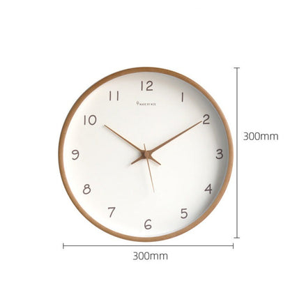 TimberTime - Silent Wooden Wall Clock