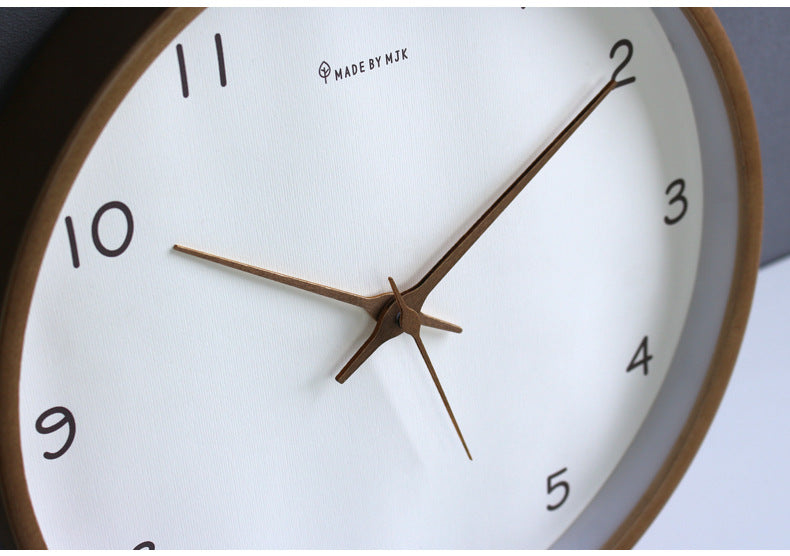 TimberTime - Silent Wooden Wall Clock