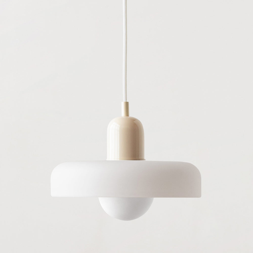 Vibrant Colored Glass Pendant Lamp by BauLume