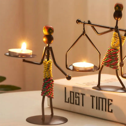AmbianceIron – Luxury Candle Holder with Authentic Vintage Charm