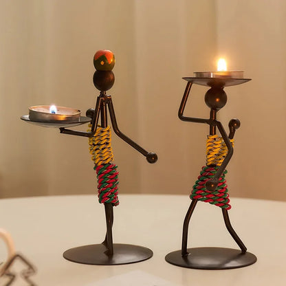 AmbianceIron – Luxury Candle Holder with Authentic Vintage Charm